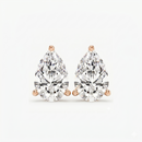 Pear Studs - Martini Setting