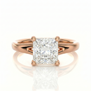 Split Band Ring - Princess 2ct