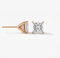 Princess Studs - Martini Setting