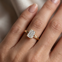 Split Band Ring - Emerald 1.5ct