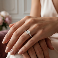 Elara Ring - Heart 1ct