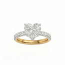 Elara Ring - Heart 1ct