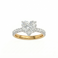 Elara Ring - Heart 1ct
