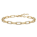 Diamond Chain Link Bracelet