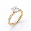 The Clara Crest Ring - Round 2ct