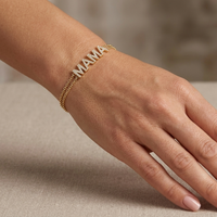 MAMA Double Chain Bracelet