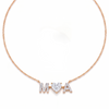 "MA" Heart Necklace