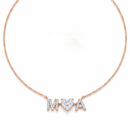 "MA" Heart Necklace