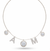 Diamond Initial Drop Necklace