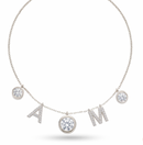 Diamond Initial Drop Necklace