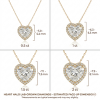 Halo Solitaire Pendant
