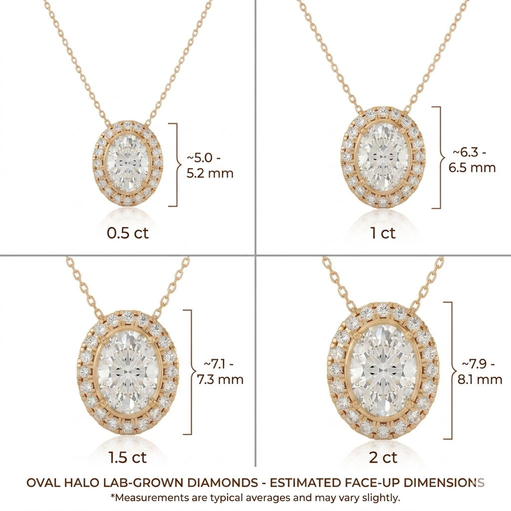 Halo Solitaire Pendant