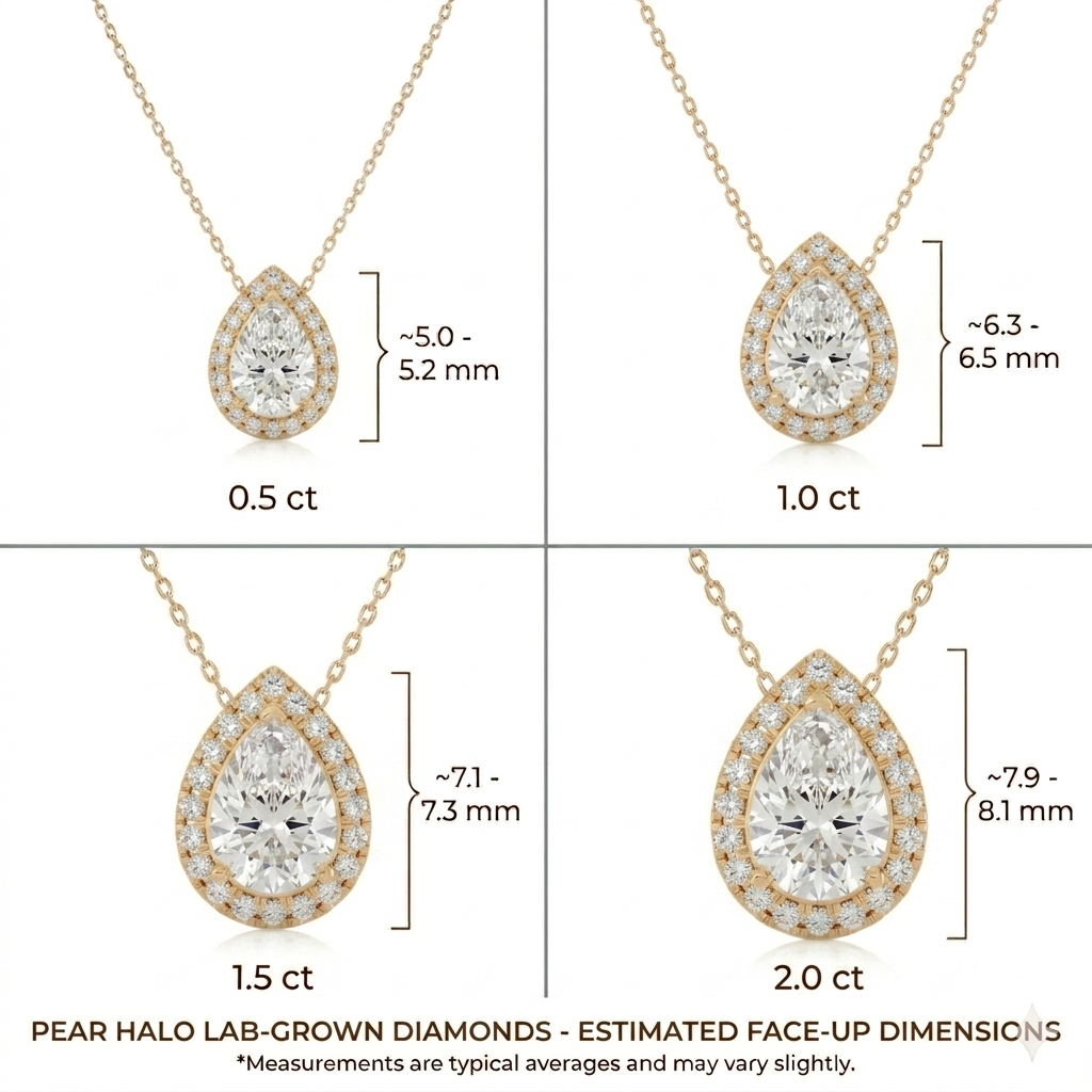 Halo Solitaire Pendant