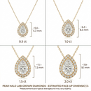 Halo Solitaire Pendant
