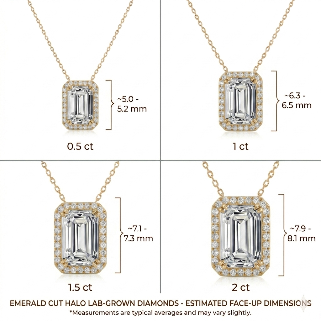 Halo Solitaire Pendant