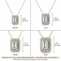 Halo Solitaire Pendant