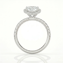 Heart Halo Ring - 1ct