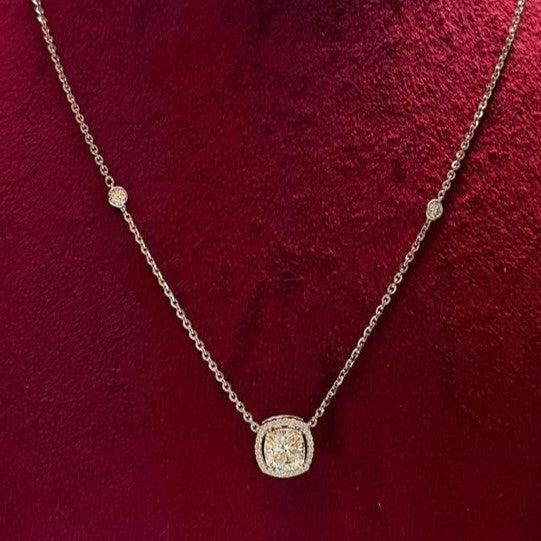 Solaria Halo Necklace