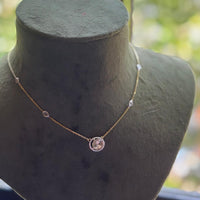 Saanjh polki necklace