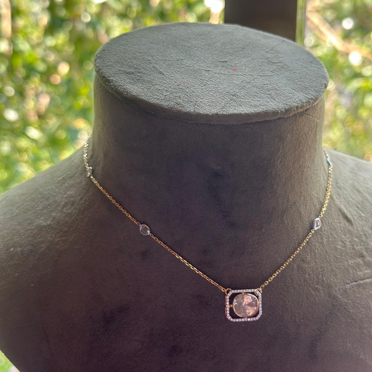 Aura Polki Necklace