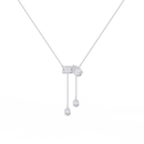 Lustre Drop Necklace