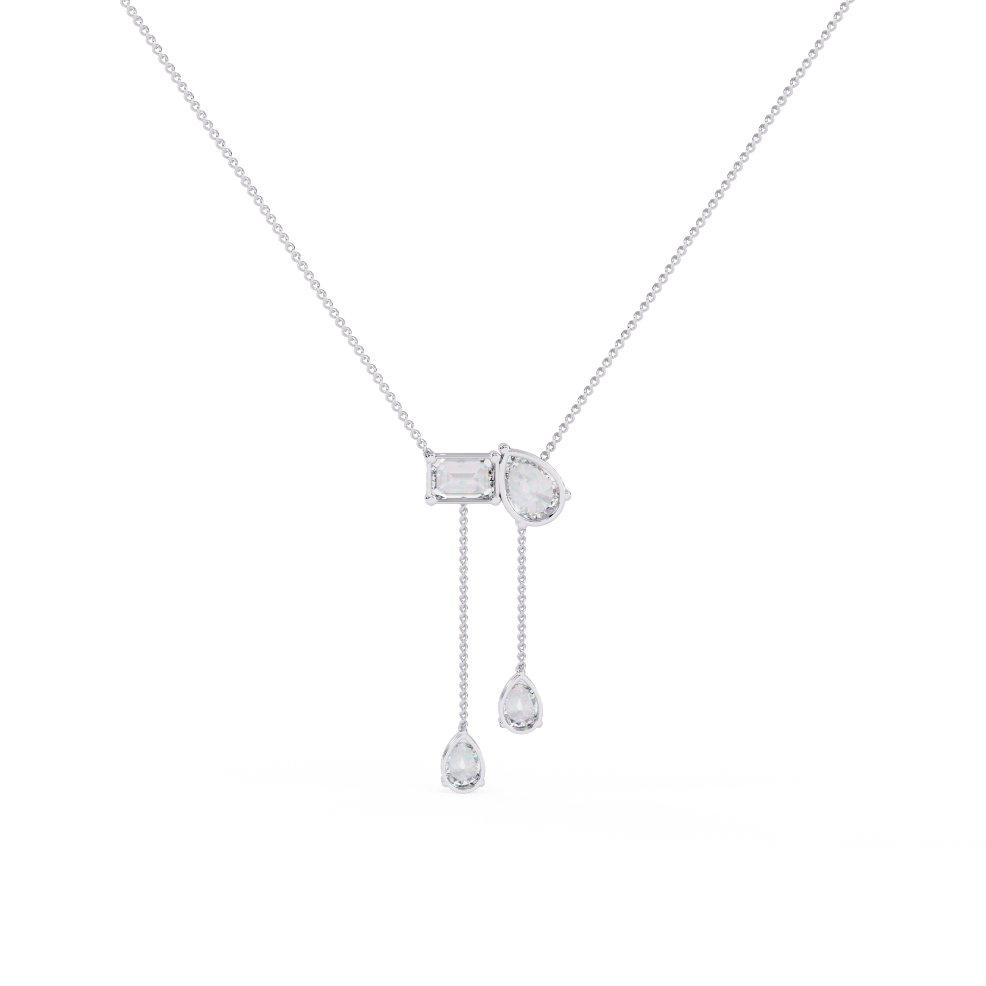Lustre Drop Necklace
