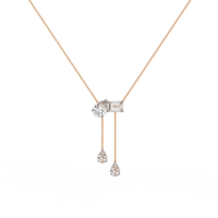 Lustre Drop Necklace