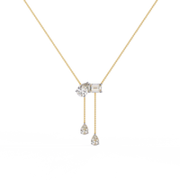 Lustre Drop Necklace