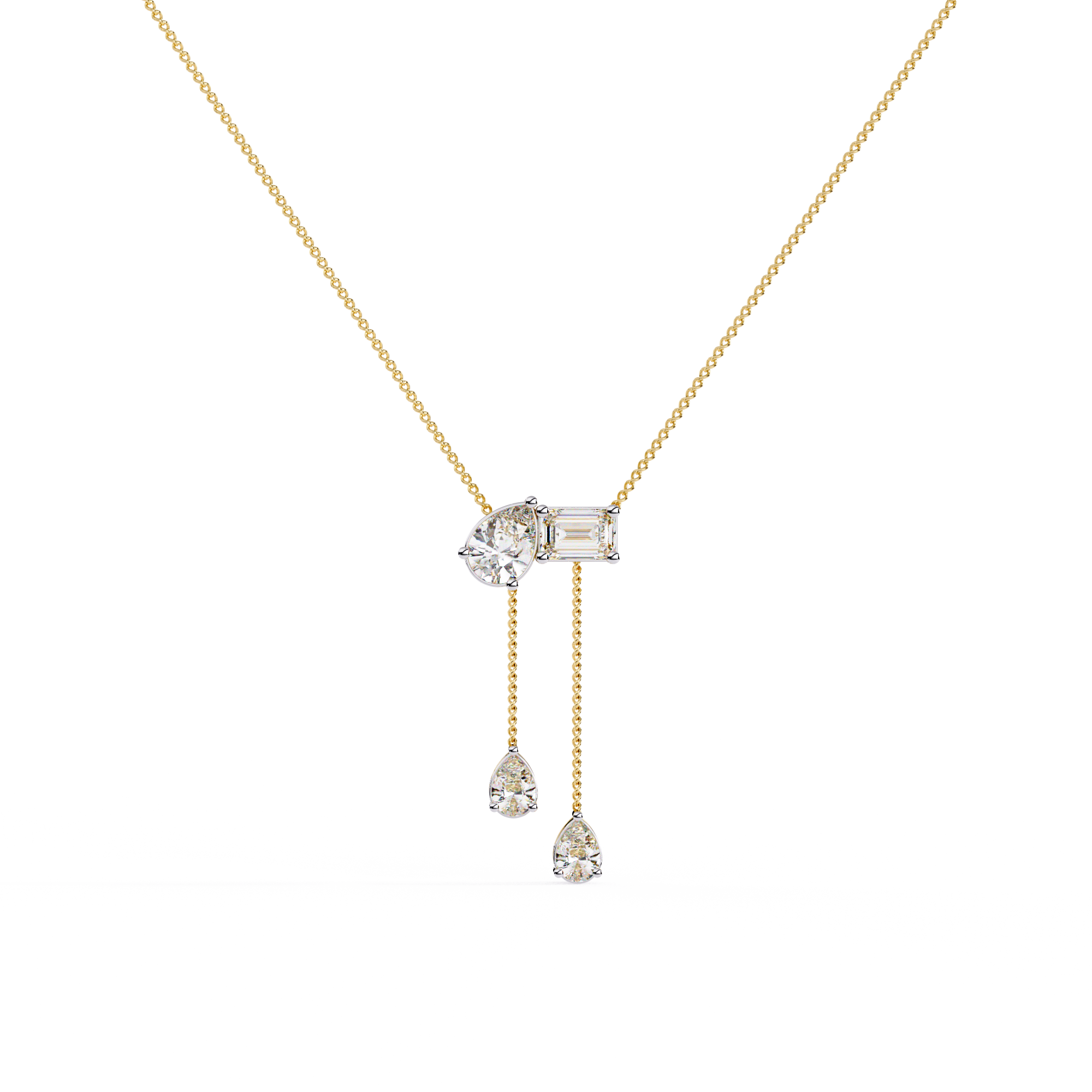 Lustre Drop Necklace