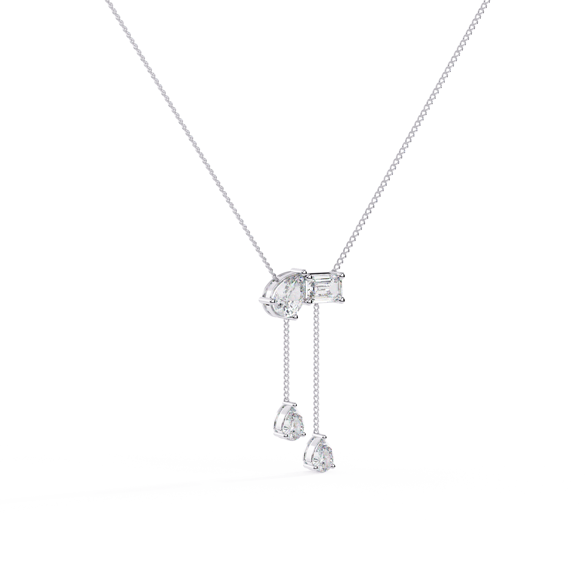 Lustre Drop Necklace