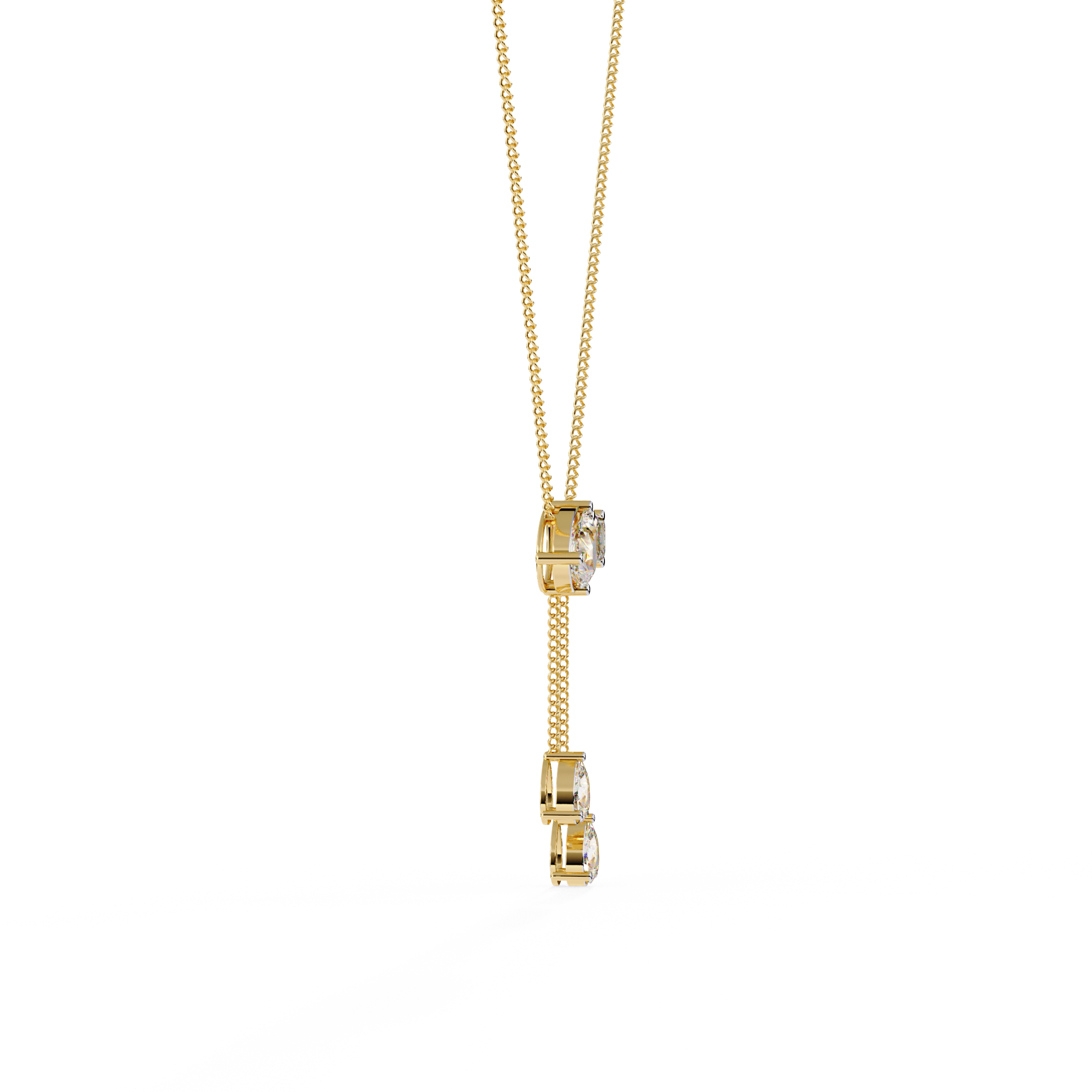 Lustre Drop Necklace
