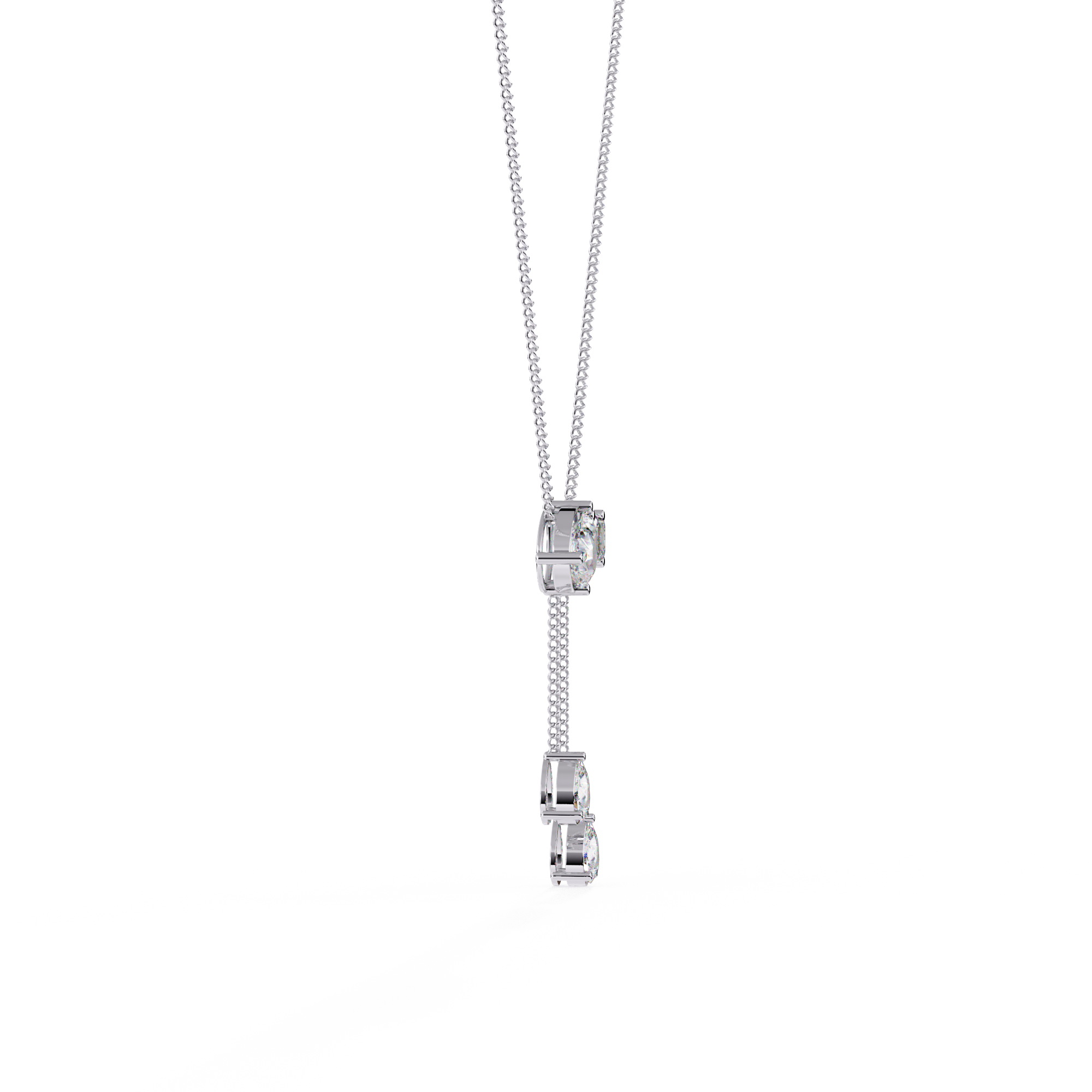 Lustre Drop Necklace