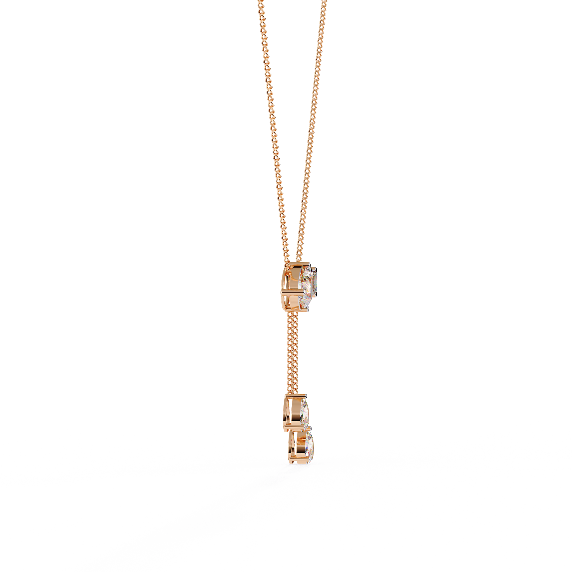 Lustre Drop Necklace