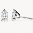 Oval Studs - Martini Setting