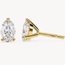 Oval Studs - Martini Setting