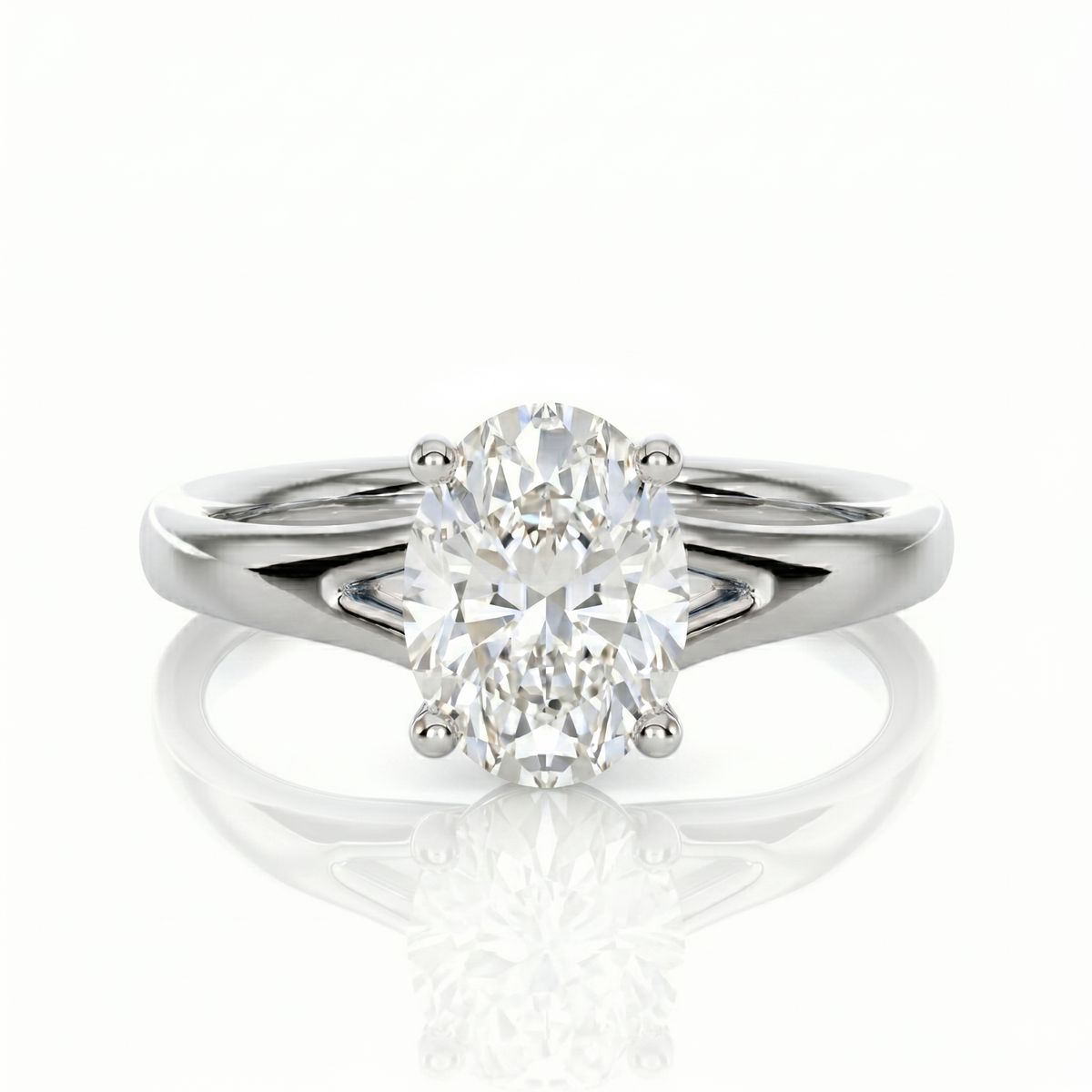 9 kt / White Gold / 7