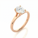 Split Band Ring- Oval 2ct