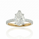 Elara Ring - Pear 1ct