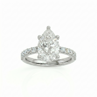Elara Ring - Pear 1ct