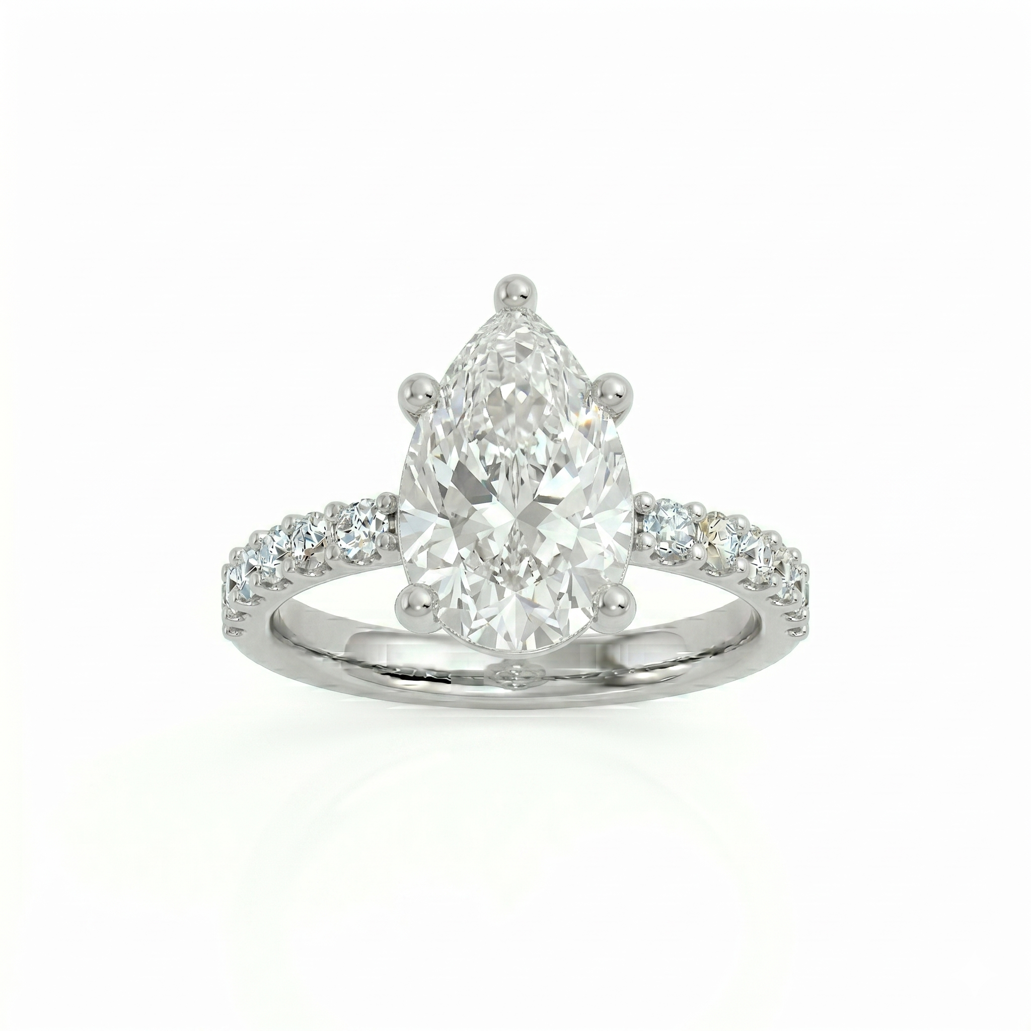Elara Ring - Pear 1ct