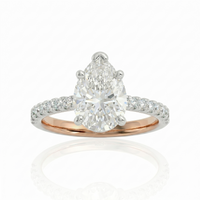Elara Ring - Pear 1ct