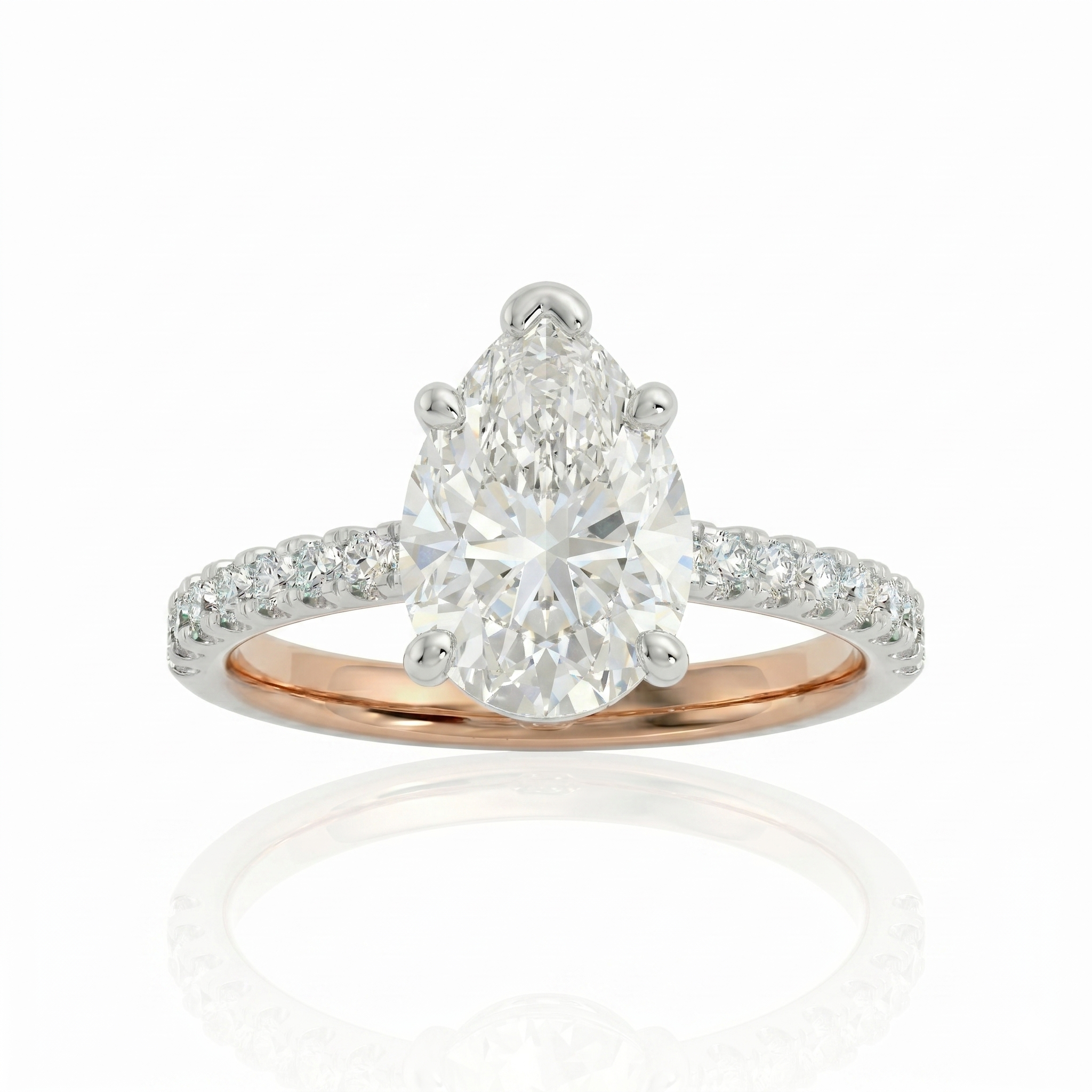 Elara Ring - Pear 1ct
