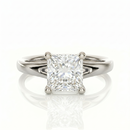 Split Band Ring - Princess 2ct