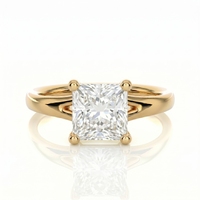 Split Band Ring - Princess 2ct