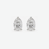 Oval Studs - Martini Setting