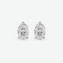 Oval Studs - Martini Setting