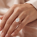 Criss-Cross Ring - Pear 2ct