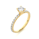 Apex Facet Ring - 0.6 cts princess