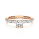 Apex Facet Ring - 0.6 cts princess