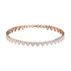 Cluster Heart Tennis Bracelet